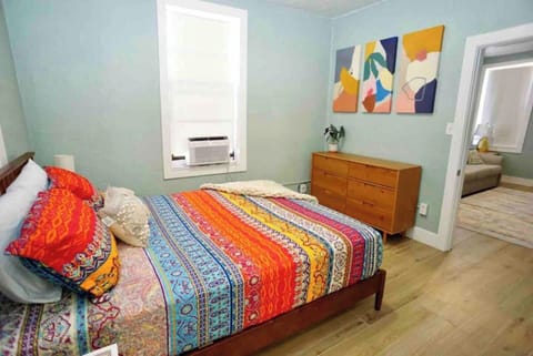 Bedroom 1: Hybrid Queen bed with dedicated AC Unit! Sleeps 2