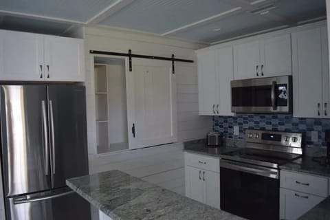 pantry and refrigerator