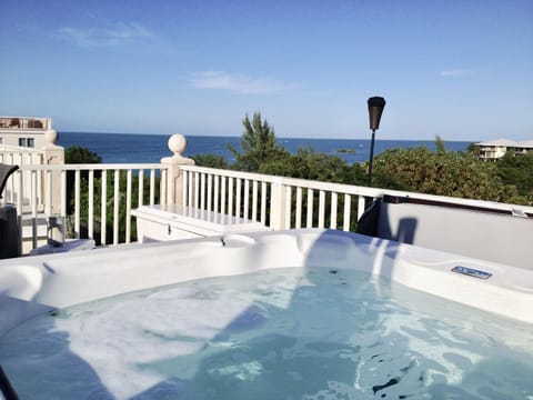 View from Rooftop hot tub (private)
