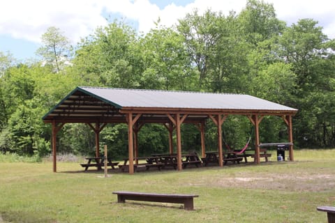 Picnic area with grills