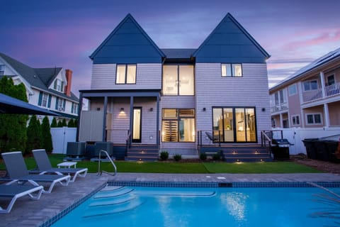 Sleek design and attention to every detail make this house an exceptional choice for your week at the beach!