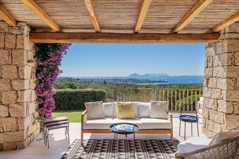 holiday home for rent in Porto Cervo with veranda
