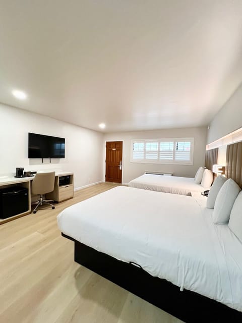 Superior Room, 2 Queen Beds | Desk, iron/ironing board, free WiFi, bed sheets