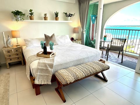 King size bed fits 2.