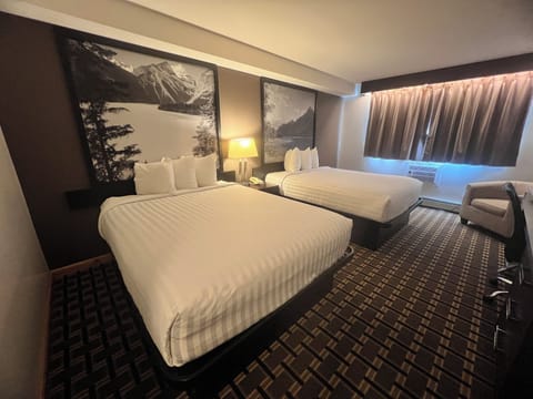 Standard Room , 2 Queen Beds, Non Smoking | Hypo-allergenic bedding available, desk, blackout drapes