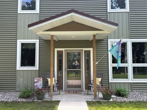 Front, private entrance