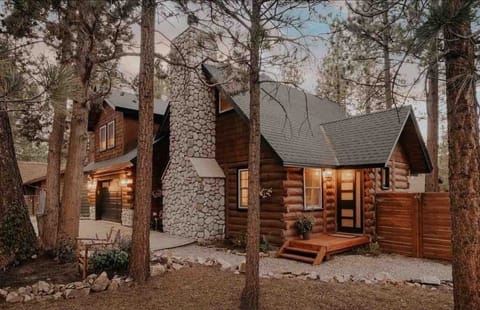 Cozy updated log cabin