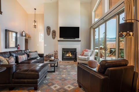 Warm up by the fire place or curl up with a book