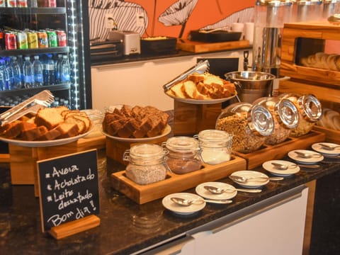 Daily buffet breakfast for a fee