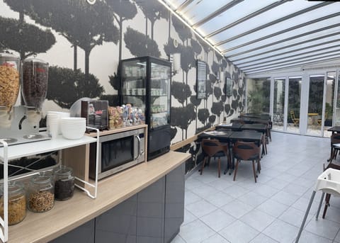 Daily buffet breakfast (EUR 13 per person)