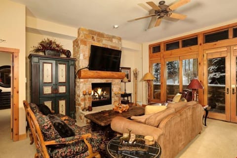There is plenty of room for everyone to relax in the spacious living area