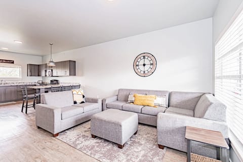 Simple, modern-style apartment