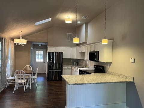 Guest house kitchen.