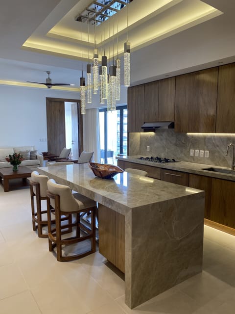 Kitchen and Dining Island