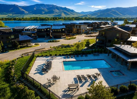 Spend your afternoons swimming, lounging, and soaking up the sun at the shared pool.