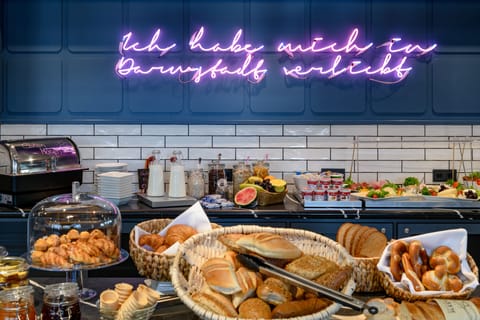 Daily buffet breakfast for a fee