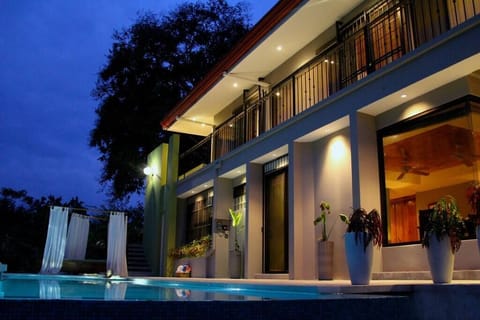 poolside terrace