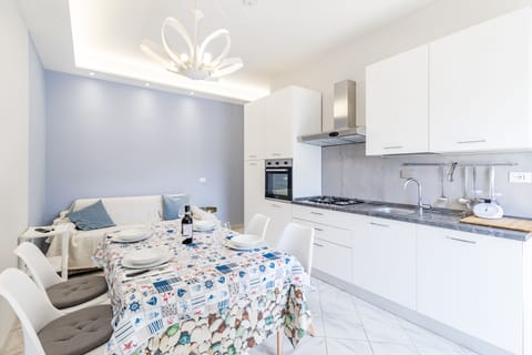 Kitchen and dining area