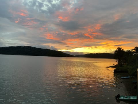 Sunset view from your private terrace