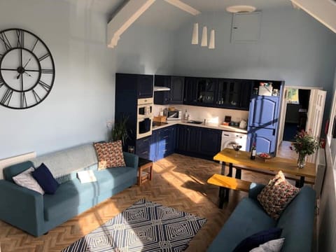 Living Area and Kitchen