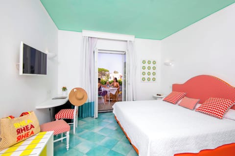 Comfort Double Room, Garden View | 1 bedroom, minibar, in-room safe, desk