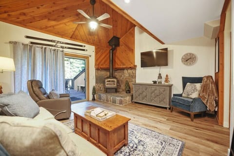 Fireplace and Smart TV