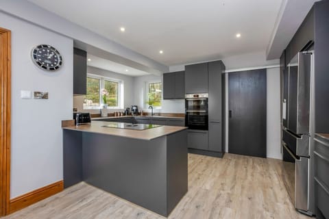 The kitchen at Seahaven, Devon