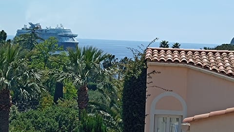 View from the solarium