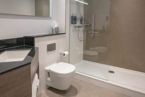 Free toiletries, hair dryer, towels, soap