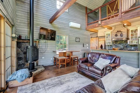 the living room...