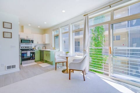 Have a romantic meal next to the Juliette balcony.