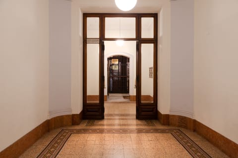 Interior entrance