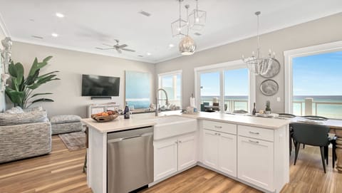 2nd Floor Main Living Area, Dining Room and Kitchen