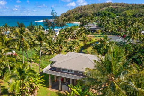 Aerial View of Home/Ocean