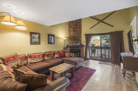 Living room, deck