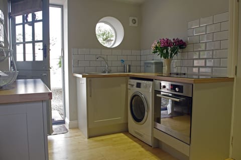 Kitchen area at The Hay Loft in Bishopton, Ripon