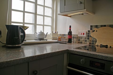 Well equipped kitchen at Briar Cottage in Middleham in the Yorkshire Dales