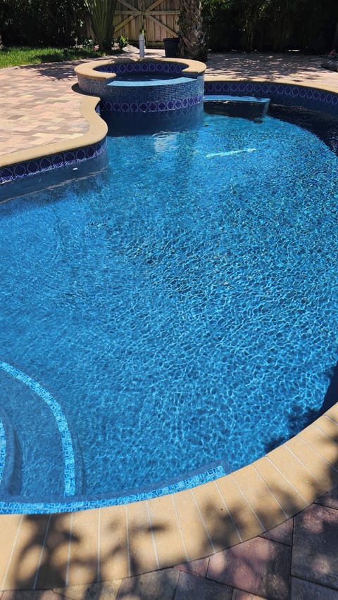 NEW POOL IS READY!
heated nd have lights at night.
