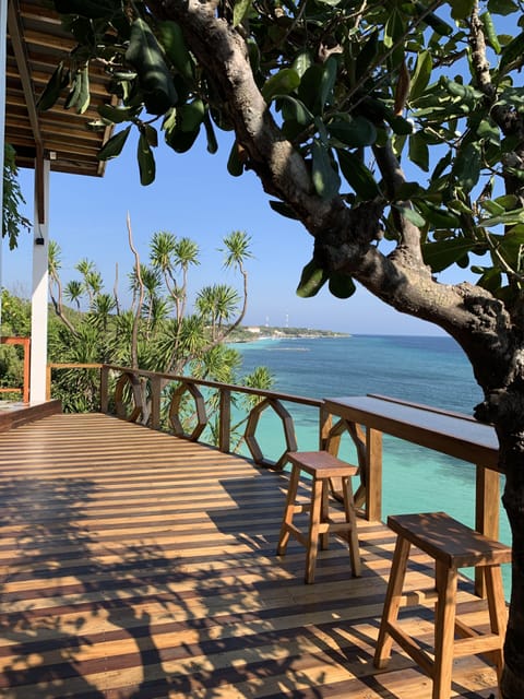 Private beach, white sand