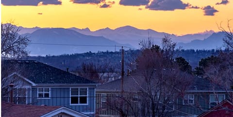 Your view From the "Vista" on the back deck as sunset.