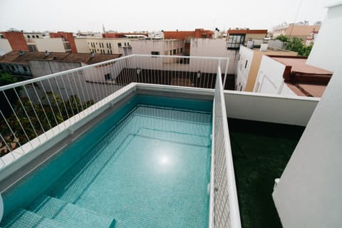 Rooftop pool