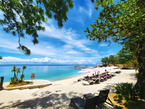 Beach nearby, free beach shuttle, free beach cabanas, sun loungers