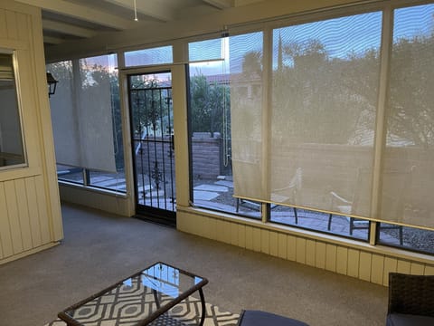 Back screened in porch