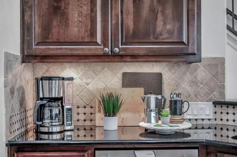 We provide complimentary ground coffee, tea, and sugar.