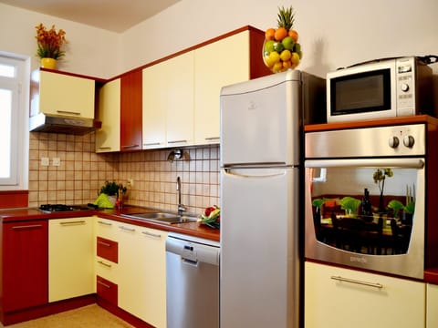 Villa (Five Bedroom Villa with Terrace and S) | Private kitchen | Fridge