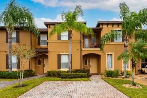 front of rental near Disney