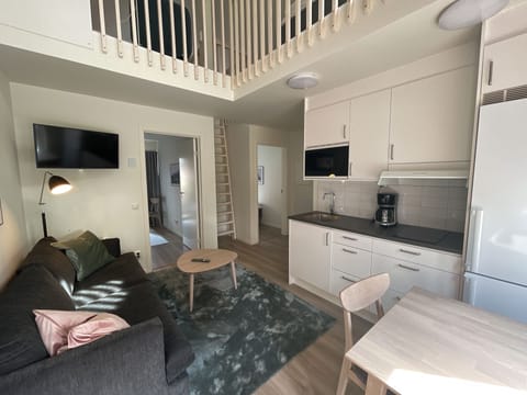 Deluxe Cabin, 3 Bedrooms, Garden View | Private kitchen | Coffee/tea maker, full-size fridge, microwave, stovetop