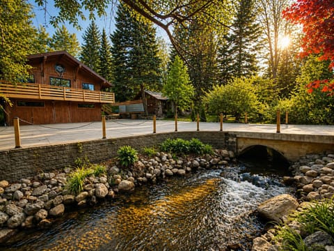 Your Own Private Retreat with 2 Beautiful North Coast Chalets Along Mitchell Creek