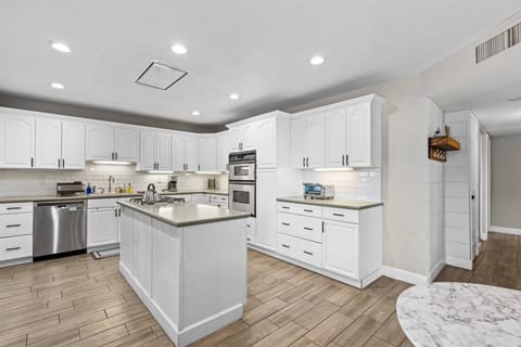 Whip up your favorite recipes in the fully equipped kitchen