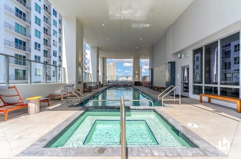 You'll have a shared jacuzzi too